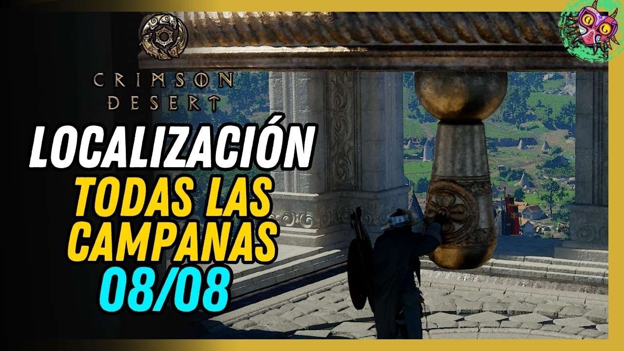 Crimson Desert – Ubicación de Todas las Campanas