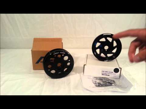 Scion FRS and Subaru BRZ Perrin Pulley vs Agency Power Pulley