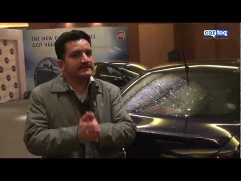 New Fiat Linea video review at Auto Expo 2012 from CarToq.com
