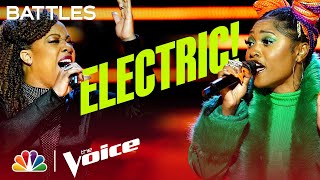 Dia Malai vs. Valarie Harding on Jazmine Sullivan&#39;s &quot;Bust Your Windows&quot; | The Voice Battles 2022