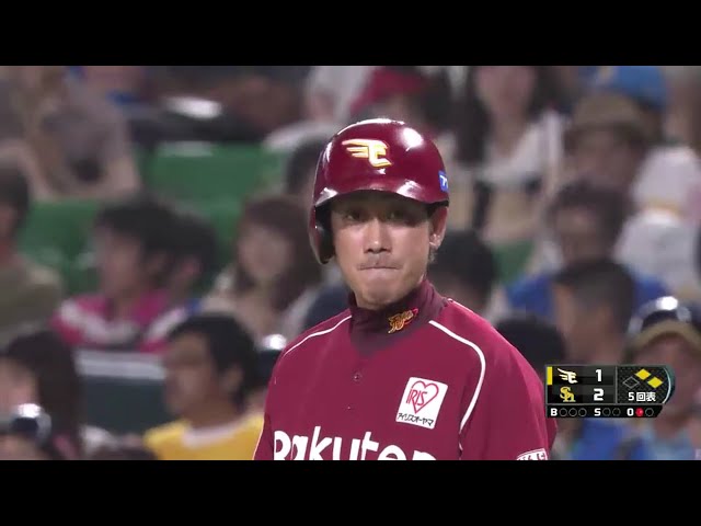 【5回表】イーグルス・藤田 自身3試合連続となるタイムリーで追撃!! 2016/7/10 H-E