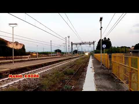 Intercity 560 Reggio Calabria - Roma T. pilota Z1A velocissimo