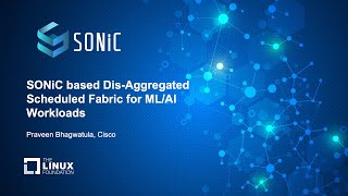 SONiC based Dis-Aggregated Scheduled Fabric for ML/AI Workloads - Prav