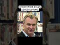 Christopher Nolan Loves Blu Rays