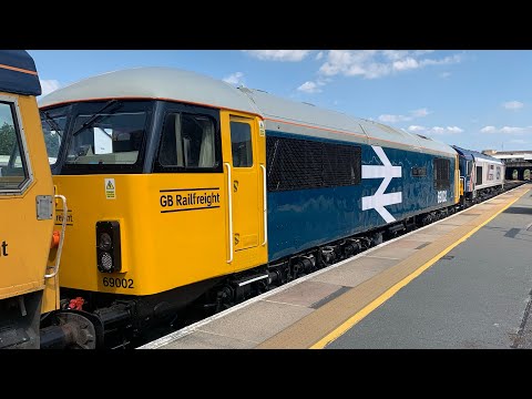GBRf Light Engine With 69002 And 70812 On Engineers At Tonbridge | 18/7/2021