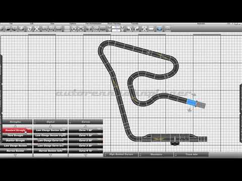 Carrera slottrack building / designing with Autorennbahnplaner III (Red Bull Ring)