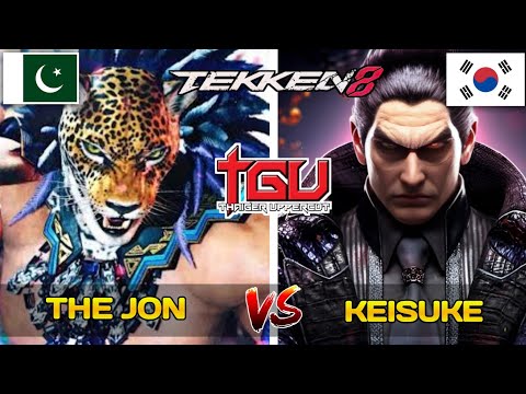 The Jon (King) Vs Keisuke (Kazuya) _ TWT 2024 _ TGU 2024 _ Tekken 8 _ Jan Ali Gaming