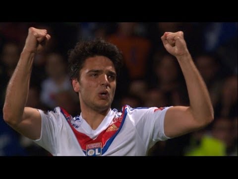 Exceptionnel coup-franc de Clément GRENIER (69') - OL - Stade Rennais FC (2-0) / 2012-13