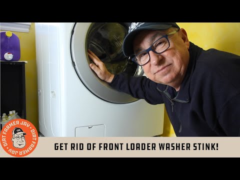 Get Rid of Front Loader Washer Stink!