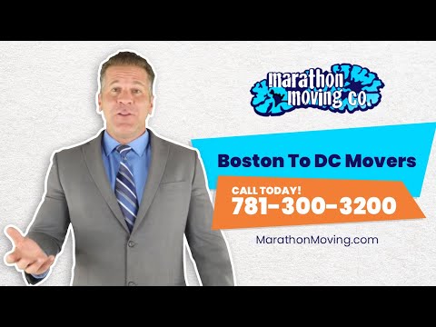 Boston To DC Movers | 781-300-3200 | Marathon Moving 🚚 Is Your Boston to DC Moving Company Video