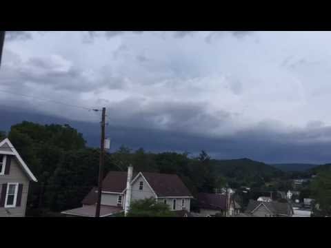 Amazing Storm Cell- Time Lapse