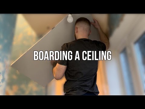 Boarding Over Woodchip Ceiling | TIP'S Made EASY | How To