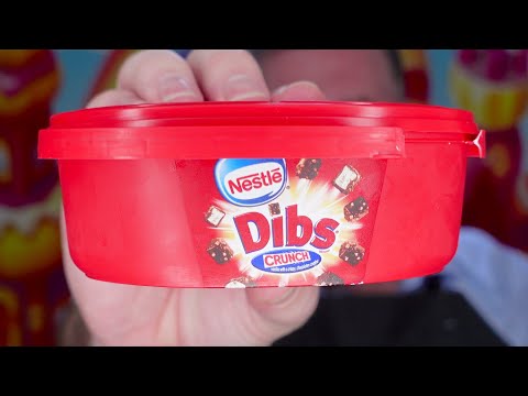 Nestle Dibs Crunch Ice Cream Review