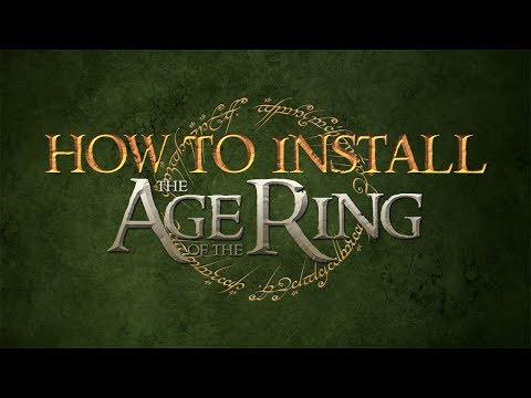 How To Install The Age of The Ring Mod v1.0 + T3A Setup Tutorial