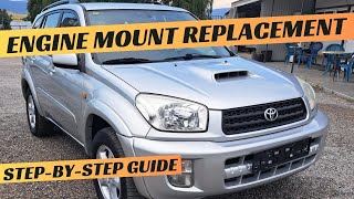 Toyota RAV4 XA20 2.0 D-4D Right Engine Mount replacement 1CD-FTV