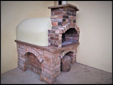 Old pizza oven restoration   The chimney   Episode 3