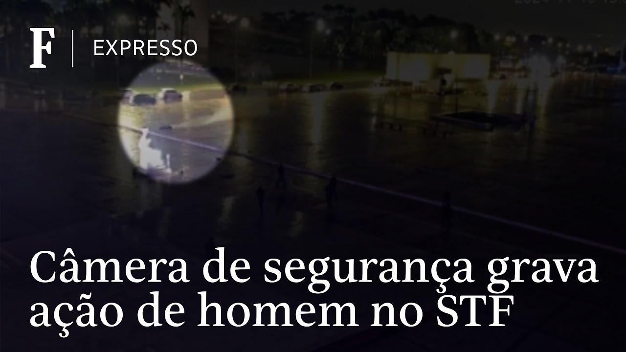 Veja como foi a ação do homem que atirou explosivos contra o STF