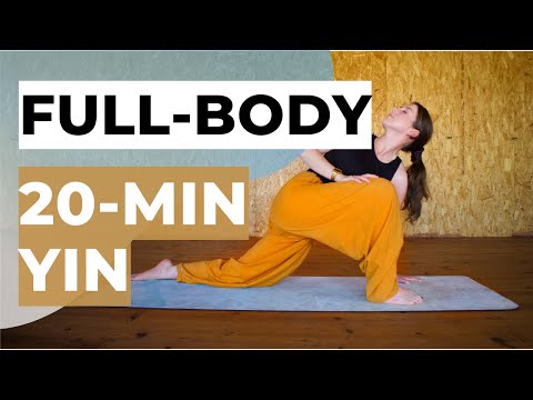20-Minute Full Body Yin Yoga - No Props | Everyday Yoga Routine Short & Sweet!