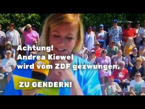 Das ZDF zwingt Andrea Kiewel zu ❗️G E N D E R N!❗️