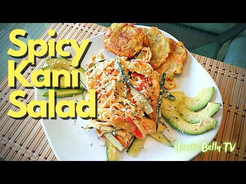 SPICY KANI SALAD RECIPE | IMITATION CRAB SALAD
