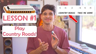 Epic HARMONICA Lesson #1: Play Country Roads + 21 Beginner Tips