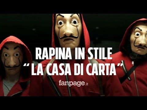 Rapina in stile "La Casa di Carta": rubati oltre 2 milioni di dollari alla Zecca dello Stato