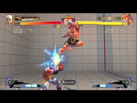 SSF4 AE 2012 Ranked Zeny53 (El Fuerte) vs ivanqt (Adon)