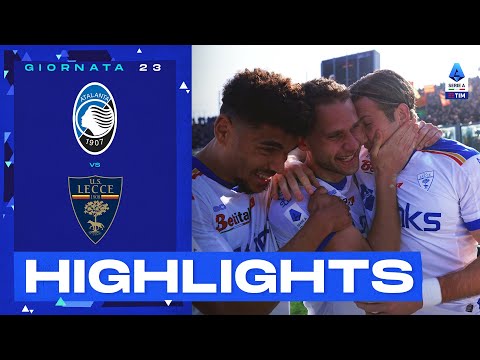 Atalanta-Lecce 1-2 | Super Lecce al Gewiss Stadium: Gol e Highlights | Serie A TIM 2022/23