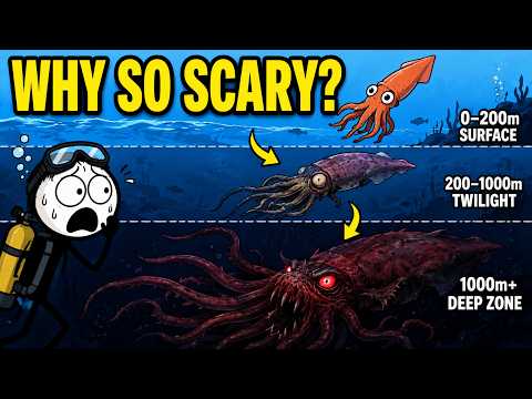 Why Squids Get Creepier The Deeper You Go