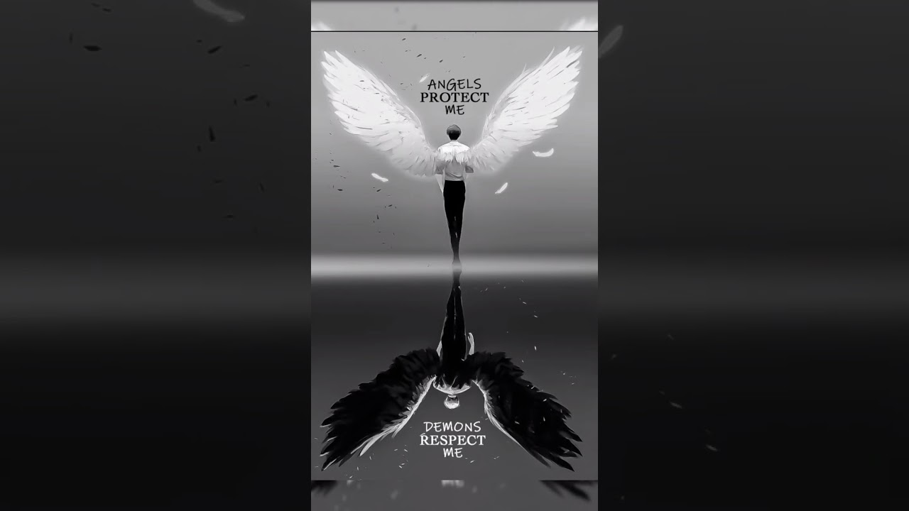 Angel vs Demon #angel 😇 vs #demon 😈