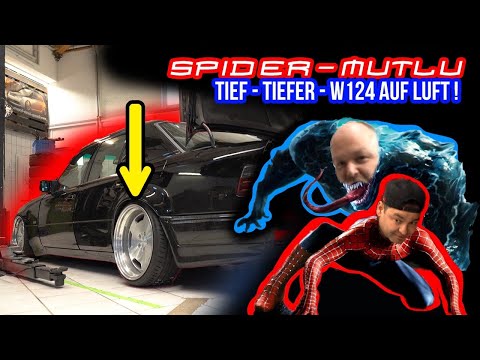 LEVELLA | Mercedes W124 E60-F | Das Luftfahrwerk ist drin! - Passen die Felgen?