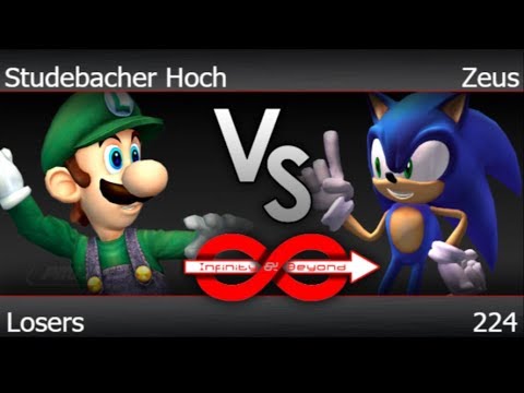 IaB! 224 - TLOC | Studebacher Hoch (Luigi) vs GG | Zeus (Sonic, Ganon) Losers - PM