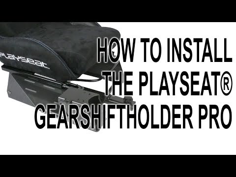 Playseat GearShiftHolder PRO pavarų perjungimo laikiklis video