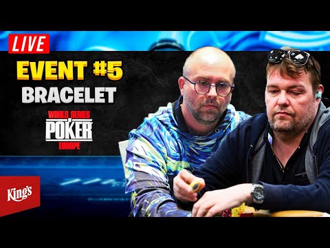 WSOP Europe LIVE €550 Colossus Bracelet Event #5 - FINAL DAY!