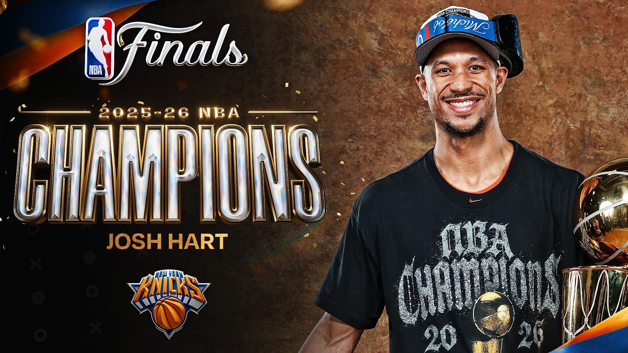 Josh Hart Top Plays of the Knicks Championship Run 🏆🗽🔥