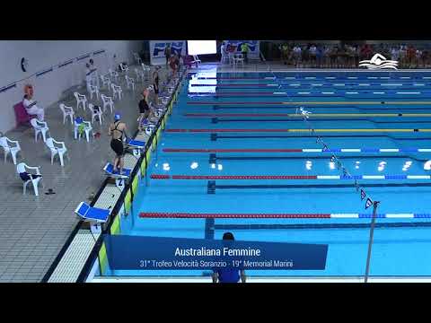 AUSTRALIANA  Ass. Femminile Agoniste (Serie 1) - 31 Trofeo Velocita' Soranzio - 19 Memorial Marini