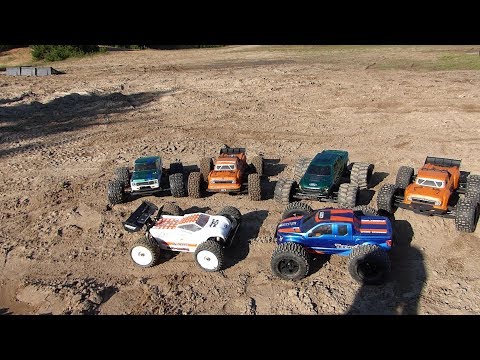 Tekno MT410 vs Arrma Outcast vs Zeus- daSilva Birthday Bash 2017