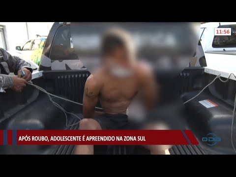 Após roubo, adolescente é apreendido na zona sul de Teresina 01 07 2021