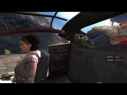 How to stick that fu- Gnome in the car - HL2 Episode 2