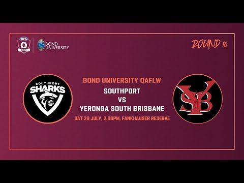 QAFLW ROUND 16 Southport v Yeronga