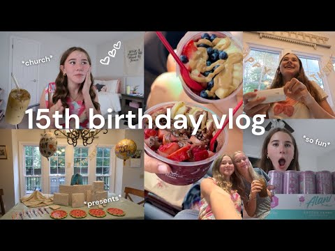 my 15th birthday vlog | summer diaries ep. 9