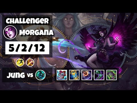 Morgana vs Hecarim EU Challenger JUNGLE (5/2/12) - v11.12