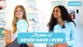 Volleyball Athletes Play "Never Have I Ever"