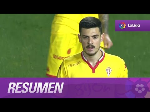 Resumen de Granada CF (2-0) Sporting de Gijón