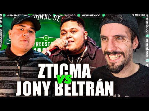 ¿ERA de ZTICMA? 🤔 Español VOTA JONY B vs ZTICMA FMS México Jornada 5
