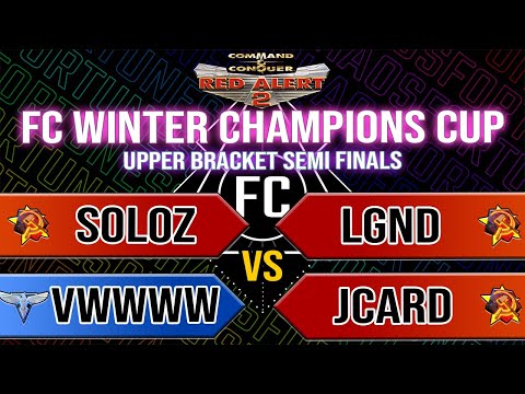 FC Winter Champion's Cup | Soloz & Vwwww vs LGND & J.Card | Upper Bracket Semi Finals