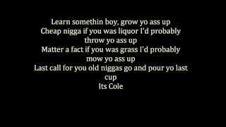 J. Cole-Grew Up Fast Lyrics