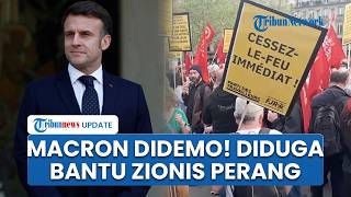 Warga Prancis Marah Demo Macron, Kritik Pemerintah Bantu AS-Israel Perang Desak Setop Blokade Hormuz