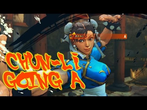 USF4 Steam - Chun-Li Going "A" - 60fps ✔