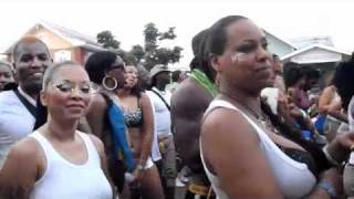 preview picture of video 'Port Of Spain carnival in Trinidad & Tobago people watching at Arapita Avenue 7th March 2011'